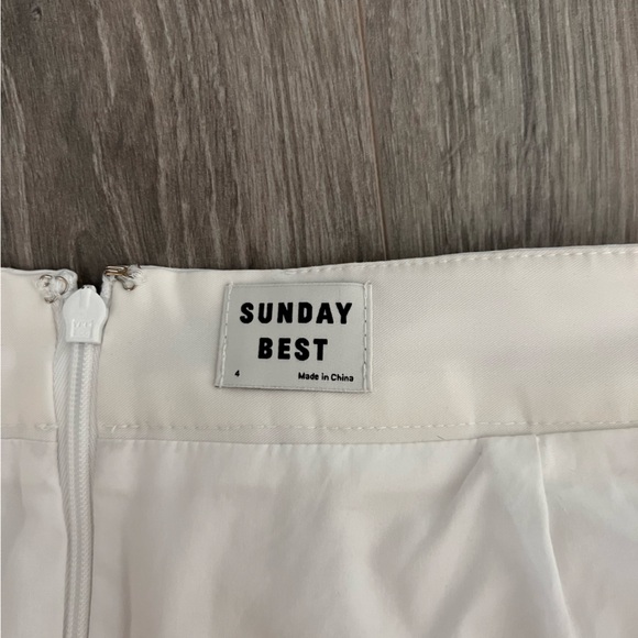 Sunday Best Olive 15” Mini Skirt - Picture 10 of 10